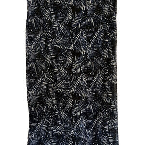 Scarf, Tropical Leaf Print, 34X66 (T3)